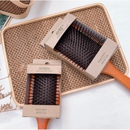 Aveda Logo Hair Comb Hair Brush Paddle Brush Aveda Wooden Paddle Brush