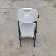OutdoorHDPEHollow Blow Molding Folding Chair Plastic Chair Office Chair Armchair Chess and Card Chair Foldable Training