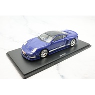 [Ready Stock] spark 1/43 9ff GT9 Blue with Original Box, Almost Brand New, Good Preservation, High D