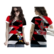 T-shirt Fornas VII 2023 West Java Fullprint Latest Art 9Wanita