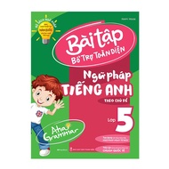 Sách Aha Grammar Bài tập bổ trợ toàn diện ngữ pháp Tiếng Anh lớp 5 theo chủ đề - Megabook