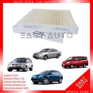[CABIN FILTER] NISSAN-27277-4M400 NISSAN X-TRAIL T30/MURANO / SENTRA N16/ SERENA C24/MURANO