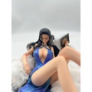 One Piece GK Nicole Robin Suit Thug Series Fourth Bomb Figure Model Decoration Sitting Posture Anime Merchandise