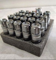 Euro Rays 歐洲車螺絲 lug bolt set gray