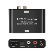 ARC Audio Extractor 192Khz HDMI Audio Return ARC Audio Extractor Digital Optical SPDIF to RCA L/R Coaxial SPDIF 3.5mm Converter