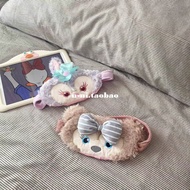 eye mask eye mask for sleeping [Free Ice Bag] Cute Cartoon Shirley May Girl Heart Plush Shading Slee