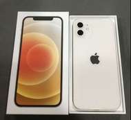 APPLE 白 iPhone 12 128G 近全新 90電池健康 優雅 i12 刷卡分期零利 無卡分期