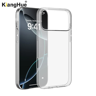 【A CUTE】 Shockproof Silicone Soft Case For iPhone 17 Air Pro Max Ultra Thin Transparent Clear Back C