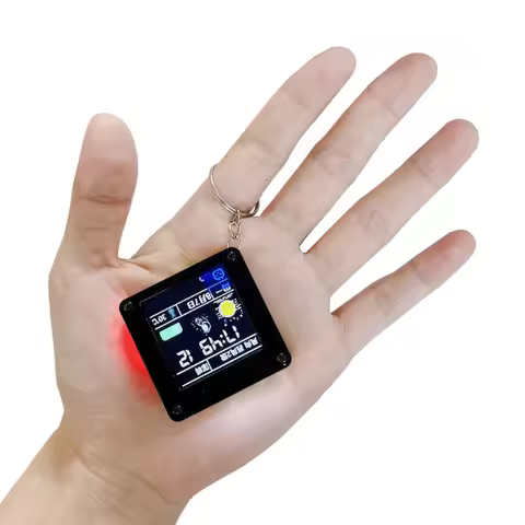ESP32 C3 Development Board Desktop Trinket Mini TV Portable Pendant LVGL 1.44inch LCD ST7735 LVGL We