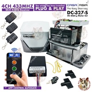 WIFI R3000 4CH 433MHZ CASA ASIA 327 (Without gear rack) Autogate DC Sliding Gate build in Motor 800k