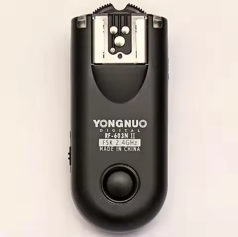 Yongnuo RF-603 II C3,RF 603 II Wireless Flash Trigger 1 Transceiver for 560III 560IV CANON 7D 700D 7