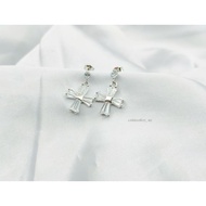 925 Silver Earring/ Subang silver 925