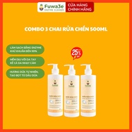 Nước rửa chén hữu cơ FUWA3E enzyme sinh học dứa Fuwa3e 3.8L – rửa chén ăn dặm an toàn cho da
