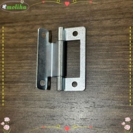 MOLIHA 5pcs/set Door Hinge, Interior Soft Close Flat Open, Practical Connector No Slotted Folded Close Hinges Furniture Hardware