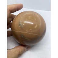 D3723 Natural Raw Ore/Ocean Jasper Ball Ornaments Weight: 569g Size: Diameter 73.7mm