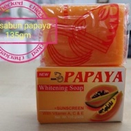 PAPAYA WHITENING SOAP 135g RDL (SABUN BETIK)