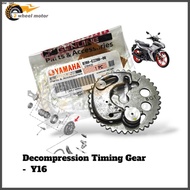 ORIGINAL YAMAHA Y16 Y16ZR CAM GEAR TIMING GEAR 38T DECOMPRESSER ASSY  B3M-E2280-00