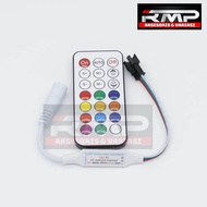 Modul Remot Led Strip RGB Remote RF Controller Lampu RF21 WS2811 WS2812B