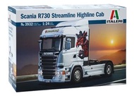 SCANIA R730 STREAMLINE HIGHLINE CAB ITALERI 1:24 plastic model kit 3932