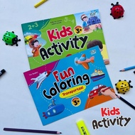 Kids Activity Book Bonus Fun Coloring PQS Children's Activity Book