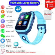 4G Kids Smart Phone Watch Video Call K9 1000Mah Battery GPS Wifi Location SOS Call Back Monitor Smar