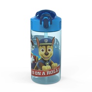 Paw Patrol 16oz Leakproof BPA-Free Plastic Water Bottle with Antimicrobial Spout and Dishwasher Safe