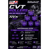 Uma Racing NVX / Aerox Nmax CVT Roller 20x12 8G/9G/10G/10.5G/11G/12G/12.5G/13G