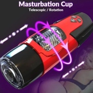 Leten Dark Knight Male Masturbation Cup Telescopic 