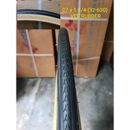 Tayar Luar Basikal 26/27/28 x 1 1/4 , 1 3/8 , 1 1/2 VEE RUBBER , FKR Tayar Basikal Lama Vintage Bike