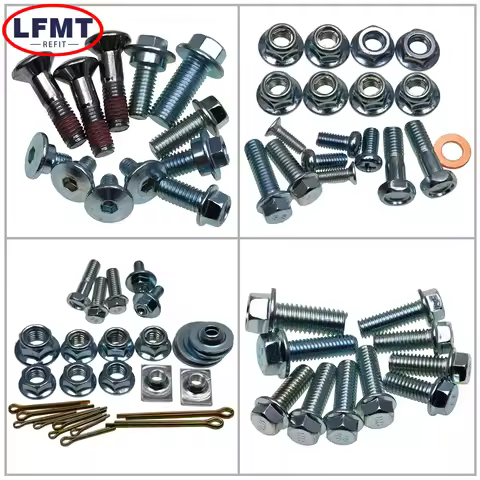 Hardware screw Bolt Full Plastics Fastener Kit For Honda CR CRF 125 250 450 CR125 CR250 CRF250 CRF45