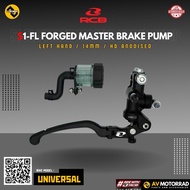 RCB S1 FL Forged Master Brake Pump 14mm Black