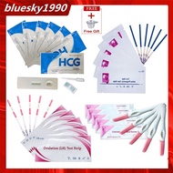 【READY STOCK】50Pcs Ovulation Test Strip OPK LH Ovulasi & Early Pregnancy Test Strip 10miu UPT HCG Ke