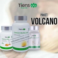 Paket Stamina Pria Volcano|Vulcano Muncord Vitaline Zinc Tiens|Tianshi