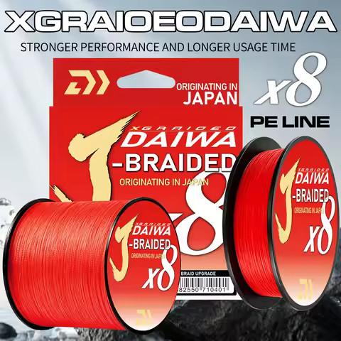 Original XGRAIOEODAIWA-J-Braided Expedition Fishing Line 150/200M X8 Strands PE Super Line Sea Fishi