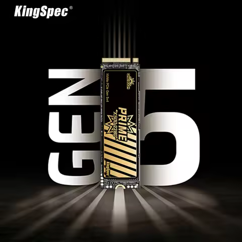 KingSpec SSD M2 PCIe 5.0 1TB 2TB 4TB Internal Solid State Drive PCIe Gen5 M.2 2280 SSD 14000MB/S PCI