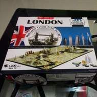 4D立體城市拼圖-倫敦
