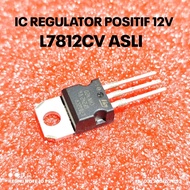 TRANSISTOR LM7812CV L7812CV L7812 7812 POSITIVE 12V ORIGINAL