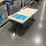 Adjustable Height Folding Table for Study Office Outdoor Use 1.2m Lifetime LIFETIME Reversible Desk 