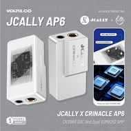 JCALLY 田 Crinacle AP6 Portable DAC Amplifier Official Warranty BASS AUDIO