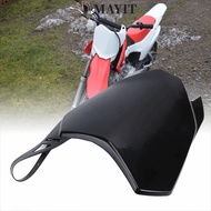 MAYIT Front Number Plate, Plastic Front Mount Dirt Bike Number Plate, Durable Black Pit Bike Front P