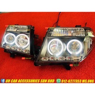 Nissan Navara D40 Frontier 2005-2012 Front Led Projector Headlamp Headlights Head Lamp Light Lights