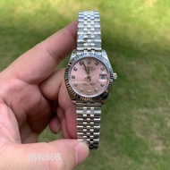 GS Rolex Log Female Watch278274- 0032 Powder Disc Automatic Mechanical Five Bead Strap Watch 31mm