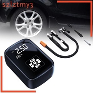 [szlztmy3] Portable Car Auto Electric Air Air Pump Power for Automobiles