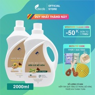 Nước Rửa Chén Bồ Hòn Hữu Cơ ECOCARE 2 lít - Diệt khuẩn sạch dầu mỡ bảo vệ da tay và tiết kiệm nước