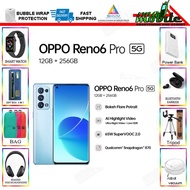 in stock OPPO RENO 6 PRO 5G 12GB+256GBFREE GIFT OPPO MALAYSIA