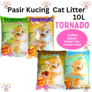 Tornado Cat Litter 10L / Amado Cat Litter 10L / Pasir Kucing 10L