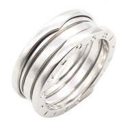 【二手】寶格麗BVLGARI B-zero1 三環戒指 346583 K18WG（白K金）B-zero1 三環戒指 男女通用 二手 A