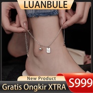 LUANBULE Silver Lucky Anklet S999 For Women New Model