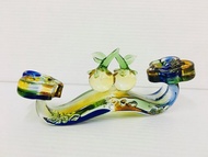 水晶玻璃 琉璃 柿子 如意 事事如意