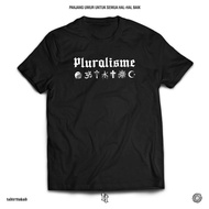 Tshirttokoh - Kaos Pluralisme Membunuh Baphomet